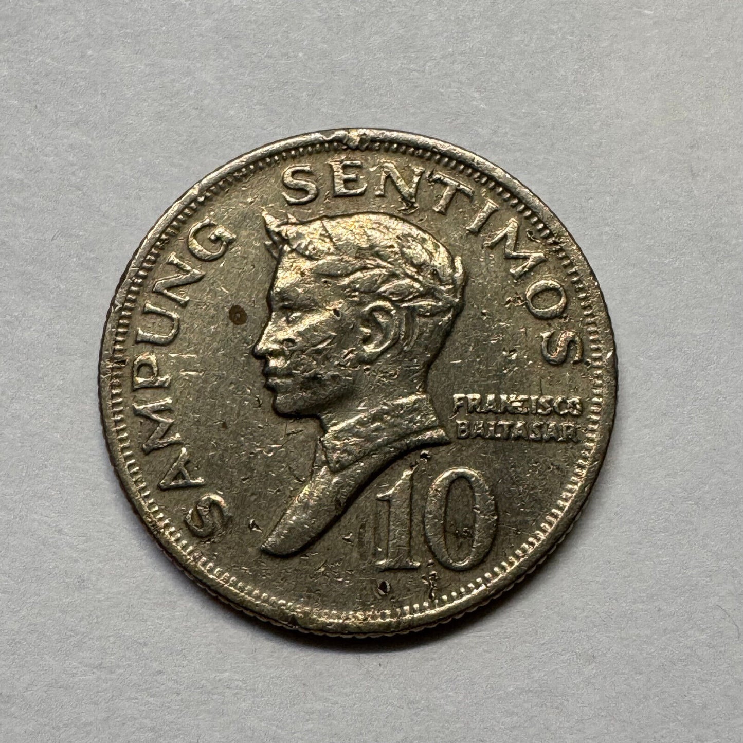 1968 Philippines 10 Sentimos - Beautiful Coin - #B-029