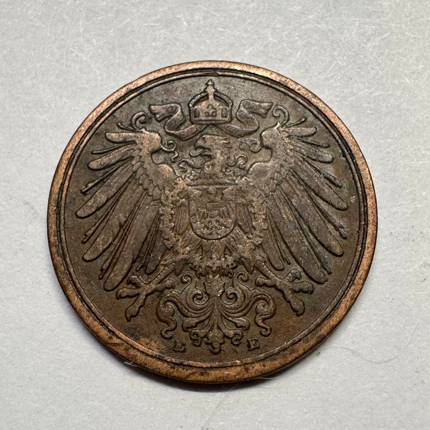 1894 Germany 1 Pfennig - Beautiful Coin - #A-090