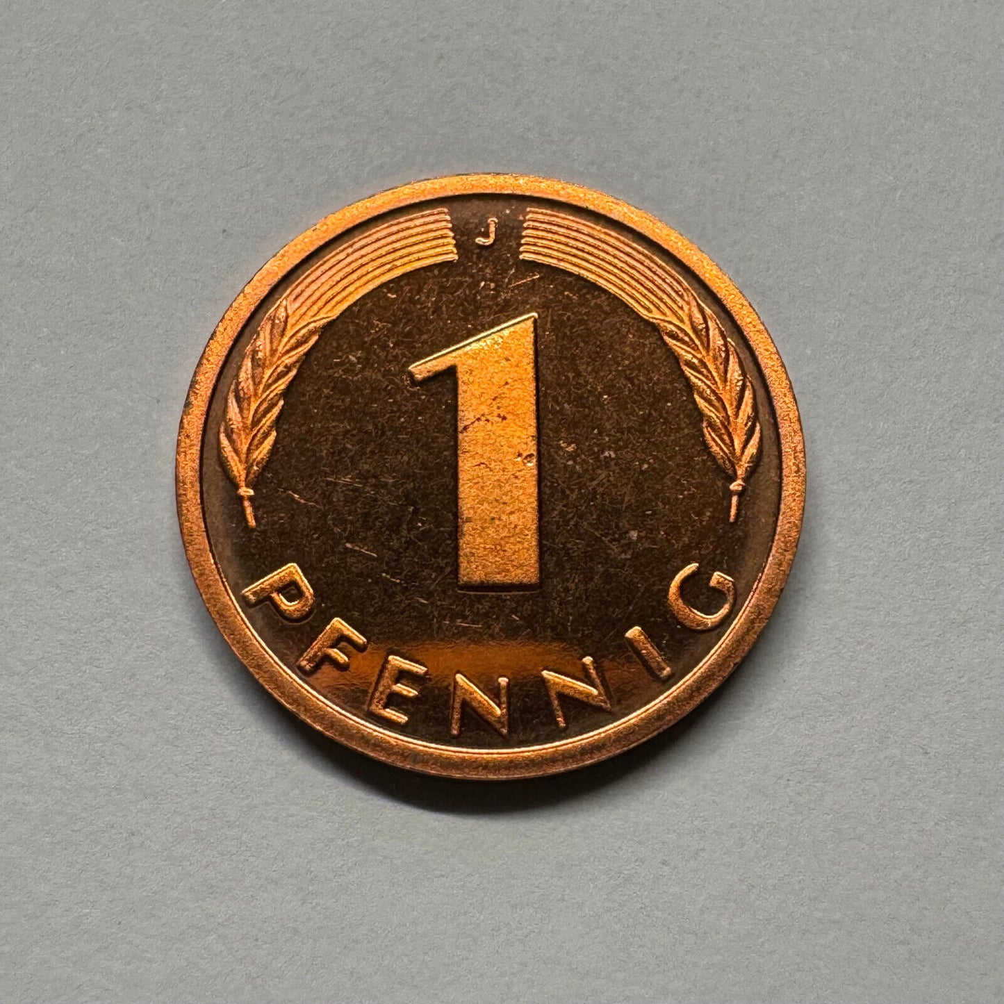 2001 Germany 1 Pfennig - Beautiful Coin - #B-041
