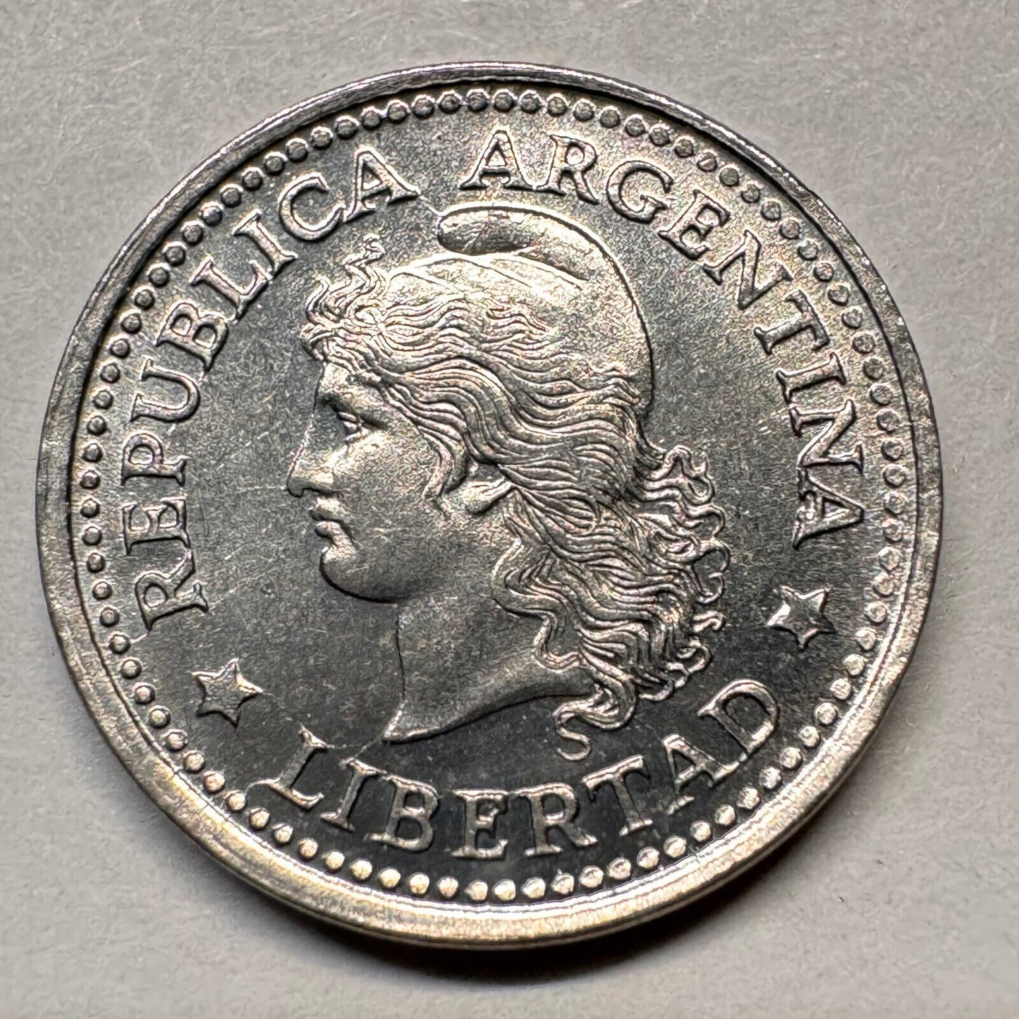 1974 Argentina 1 Centavo - Beautiful Coin - #A-017