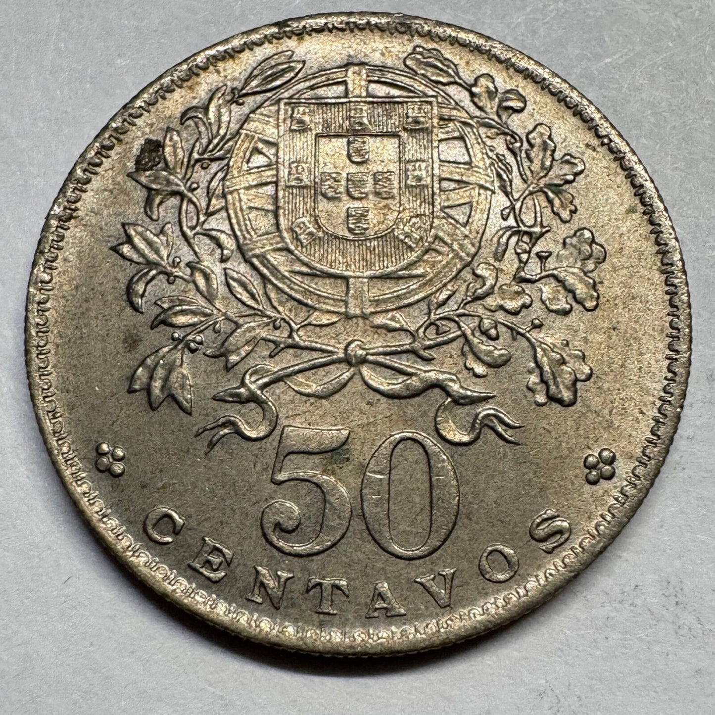 1959 Portugal 50 Centavos - Beautiful Coin - #A-078