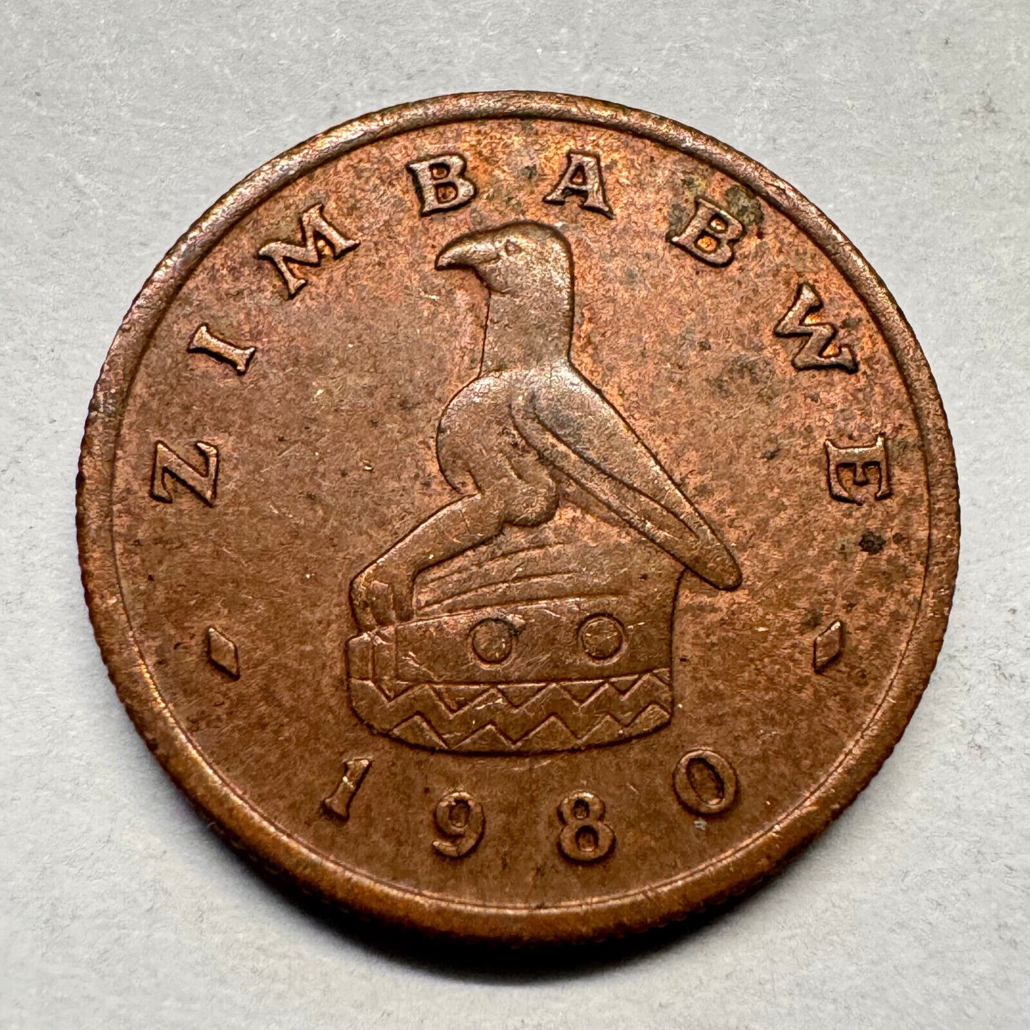 1980 Zimbabwe 1 Cent - Beautiful Coin - #A-032