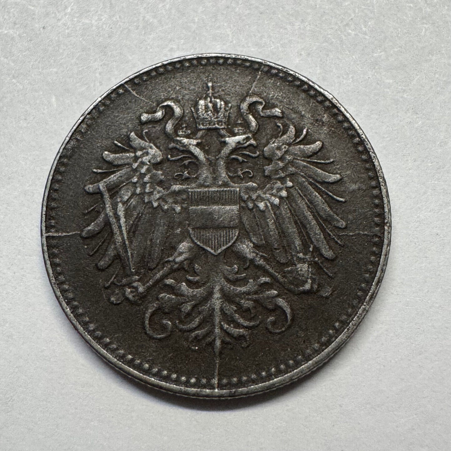 1916 Austria 20 Heller - Beautiful Coin - #B-031