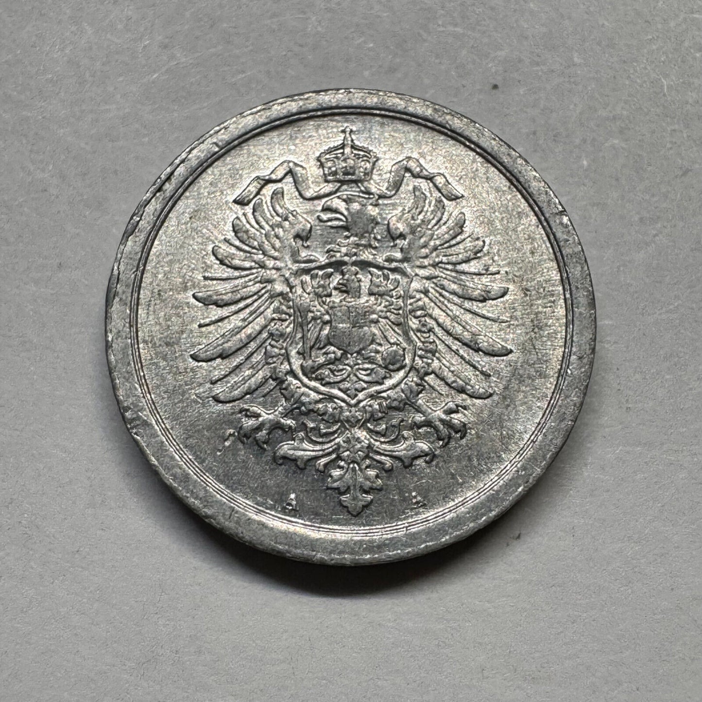 1917 Germany 1 Pfennig - Beautiful Coin - #A-100