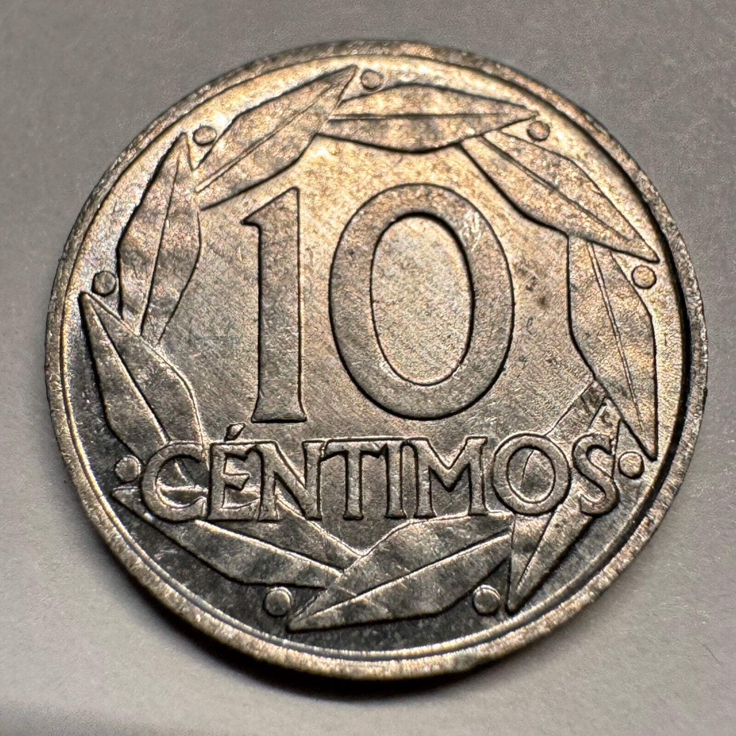 1959 Spain 10 Centimos - Beautiful Coin - #A-037