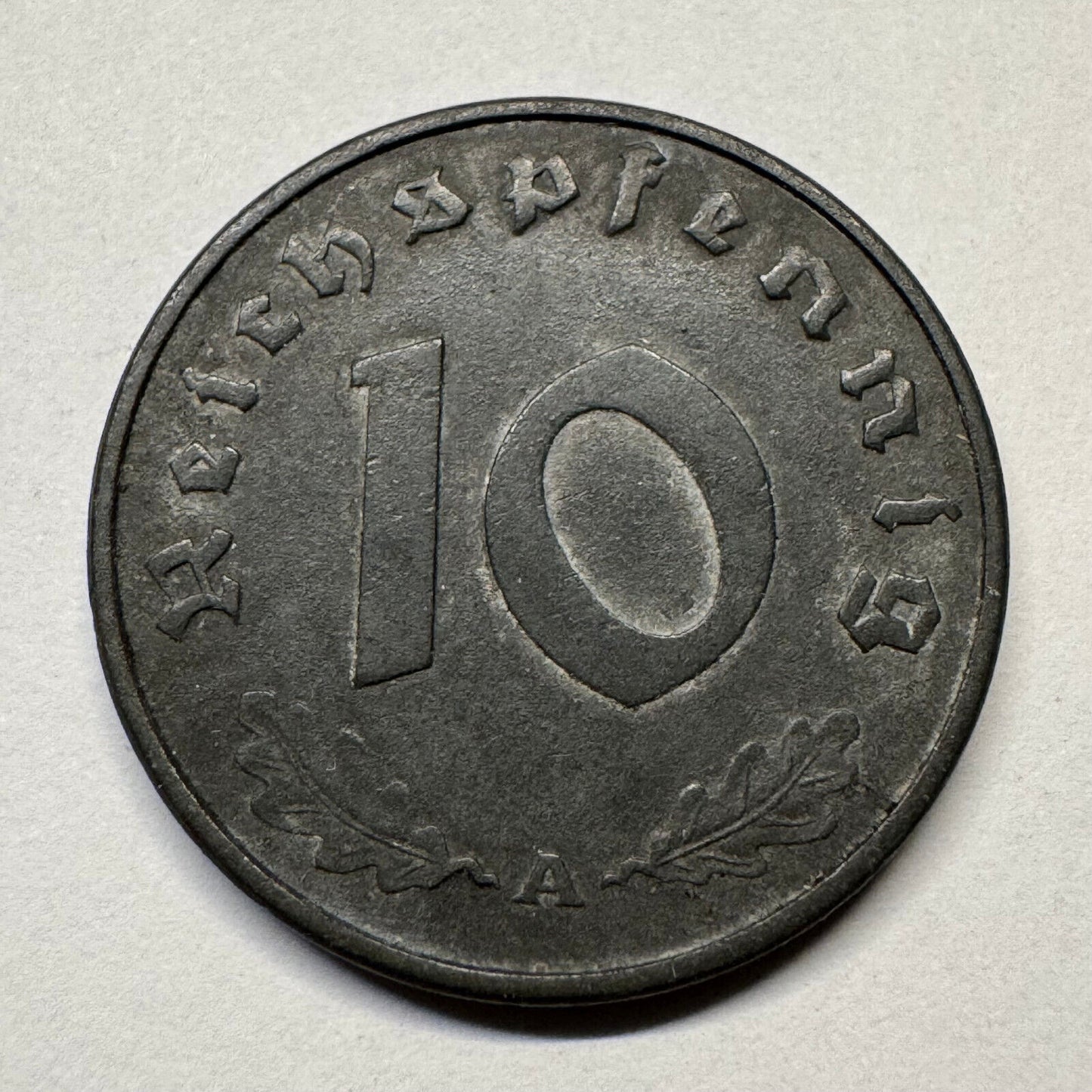 1943 Germany 10 Reichspfennig - Beautiful Coin - #B-051