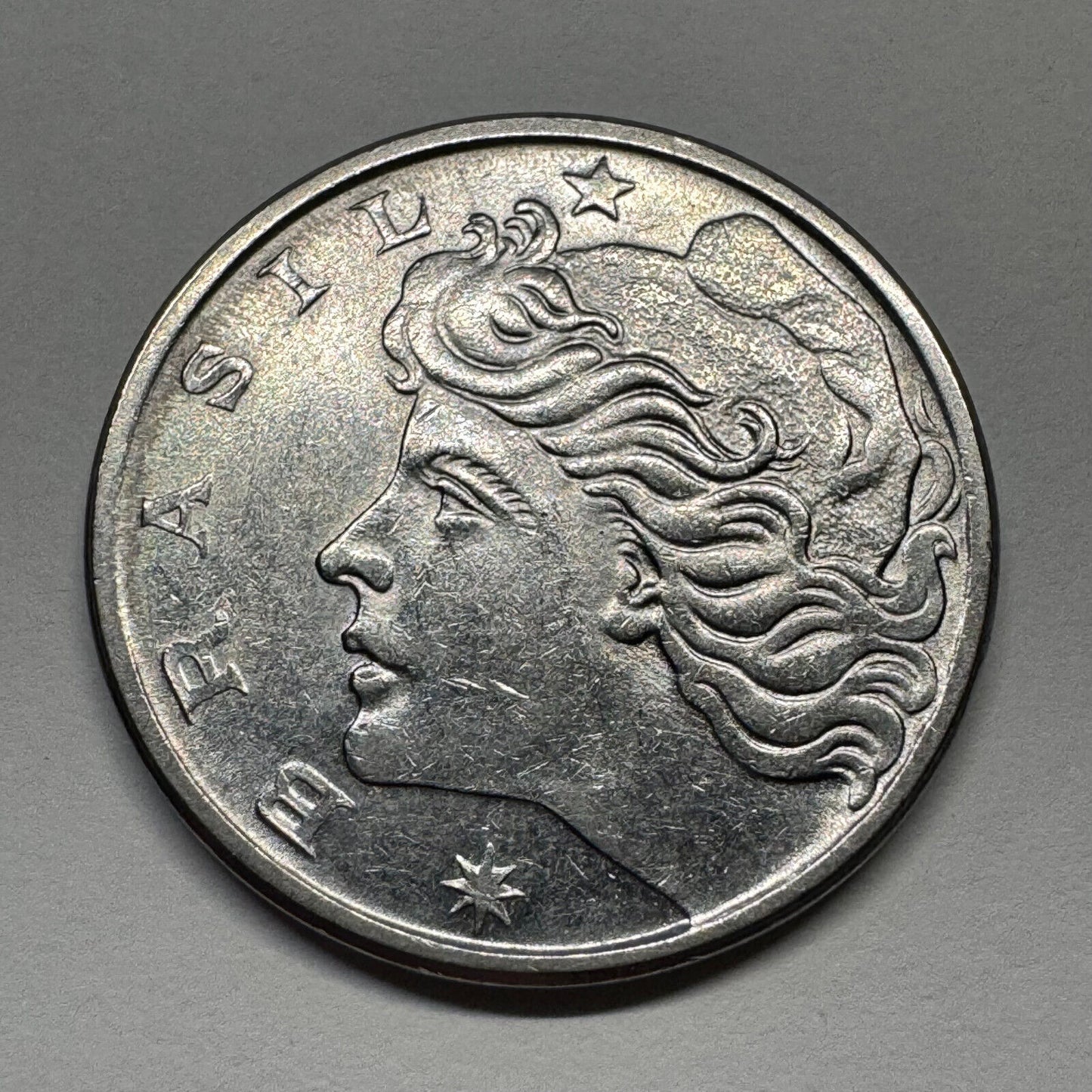 1975 Brazil 20 Centavos - Beautiful Coin - Lot #B-044