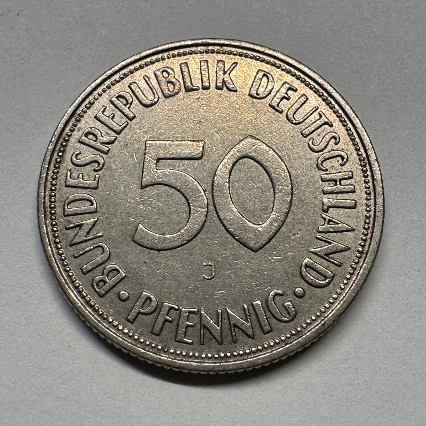 1950 Germany 50 Pfennig - Beautiful Coin - #B-048