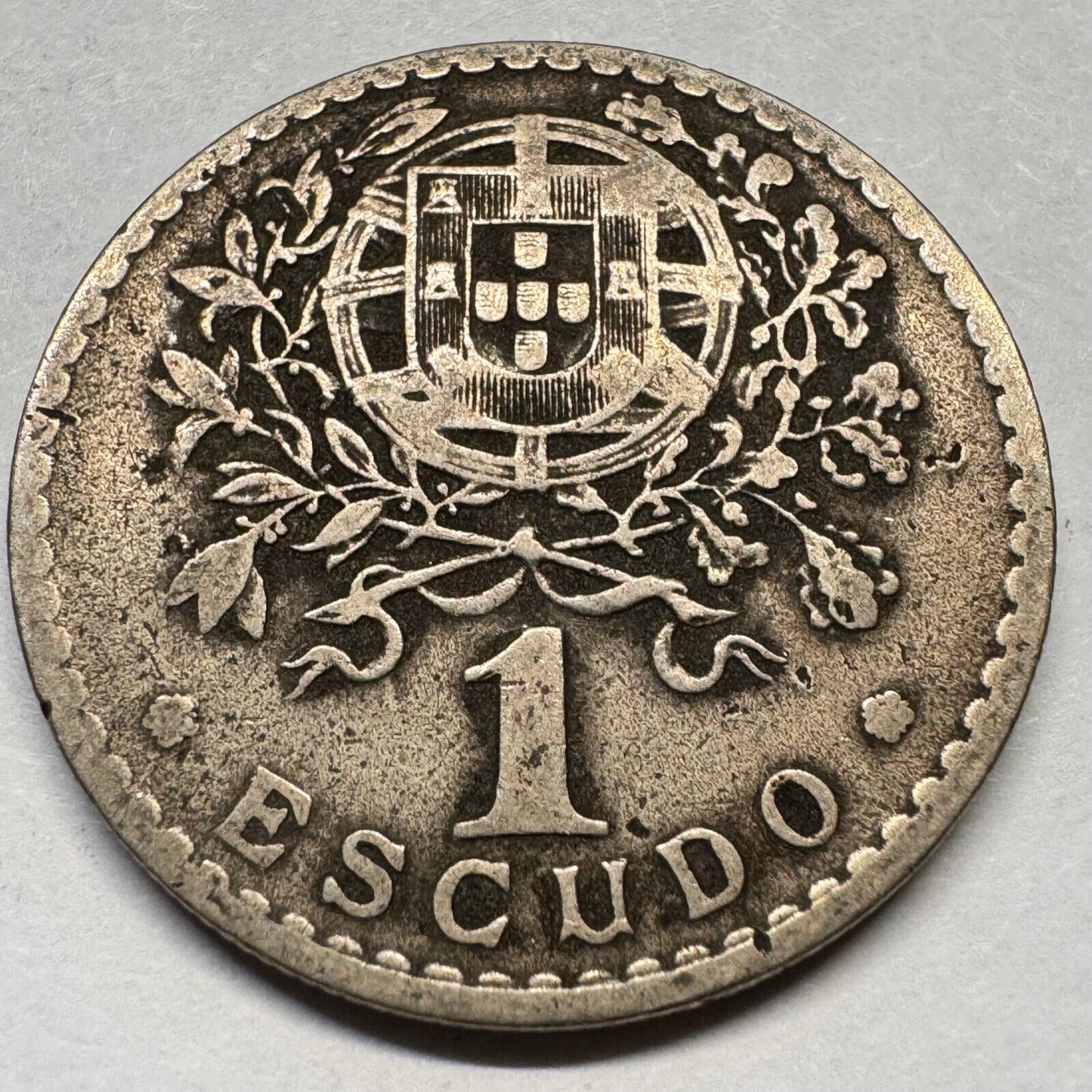 1928 Portugal 1 Escudo - Beautiful Coin - #A-054