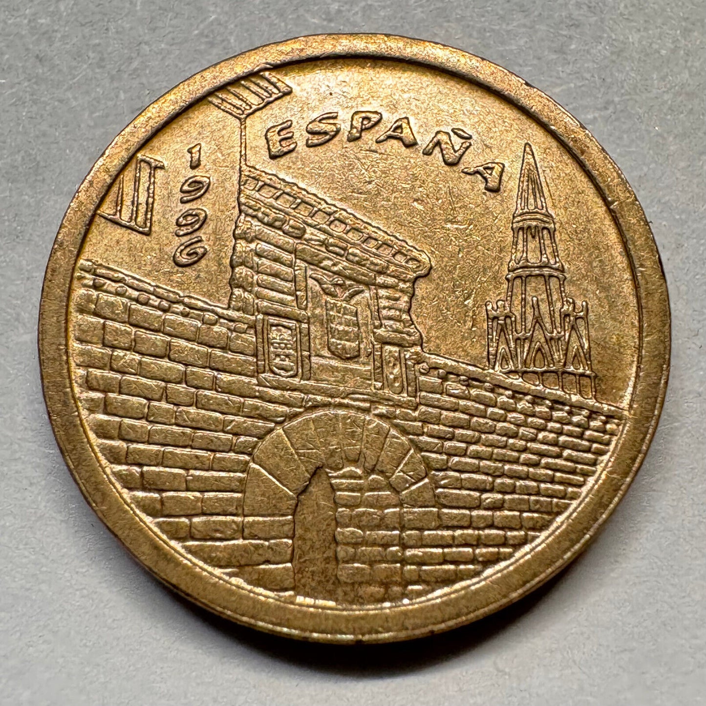 1996 Spain 5 Pesetas - Beautiful Coin - #A-028