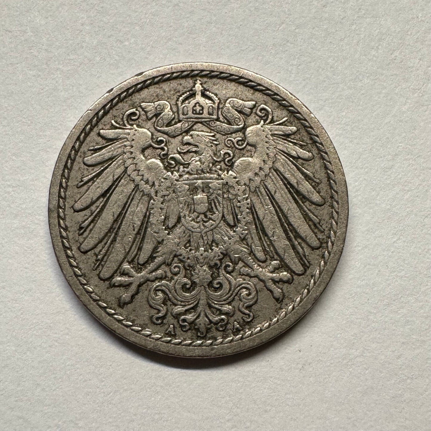 1912 Germany 5 Pfennig - Beautiful Coin - #B-050