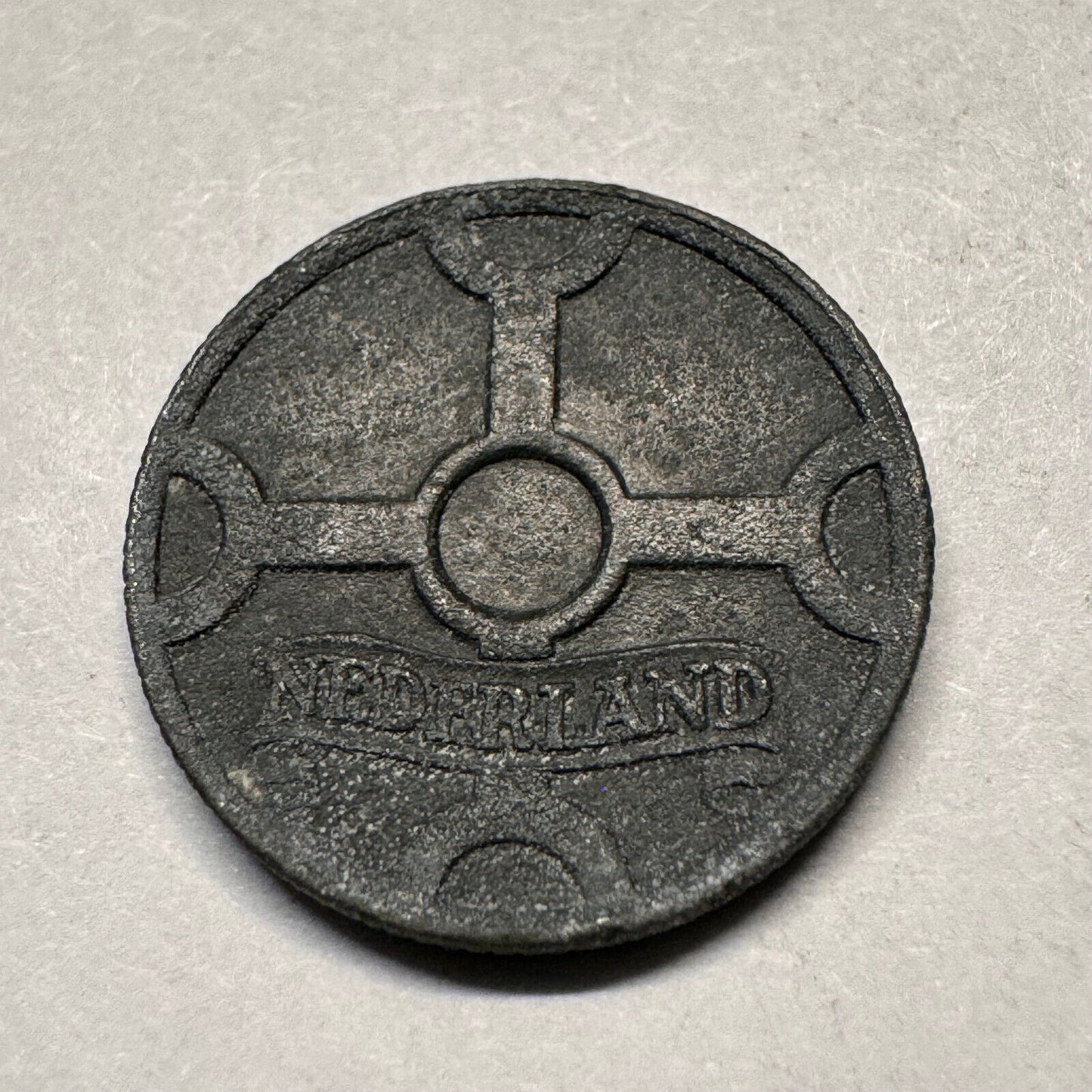 1942 Netherlands 1 Cent - German Occupation - Beautiful Coin - #A-014
