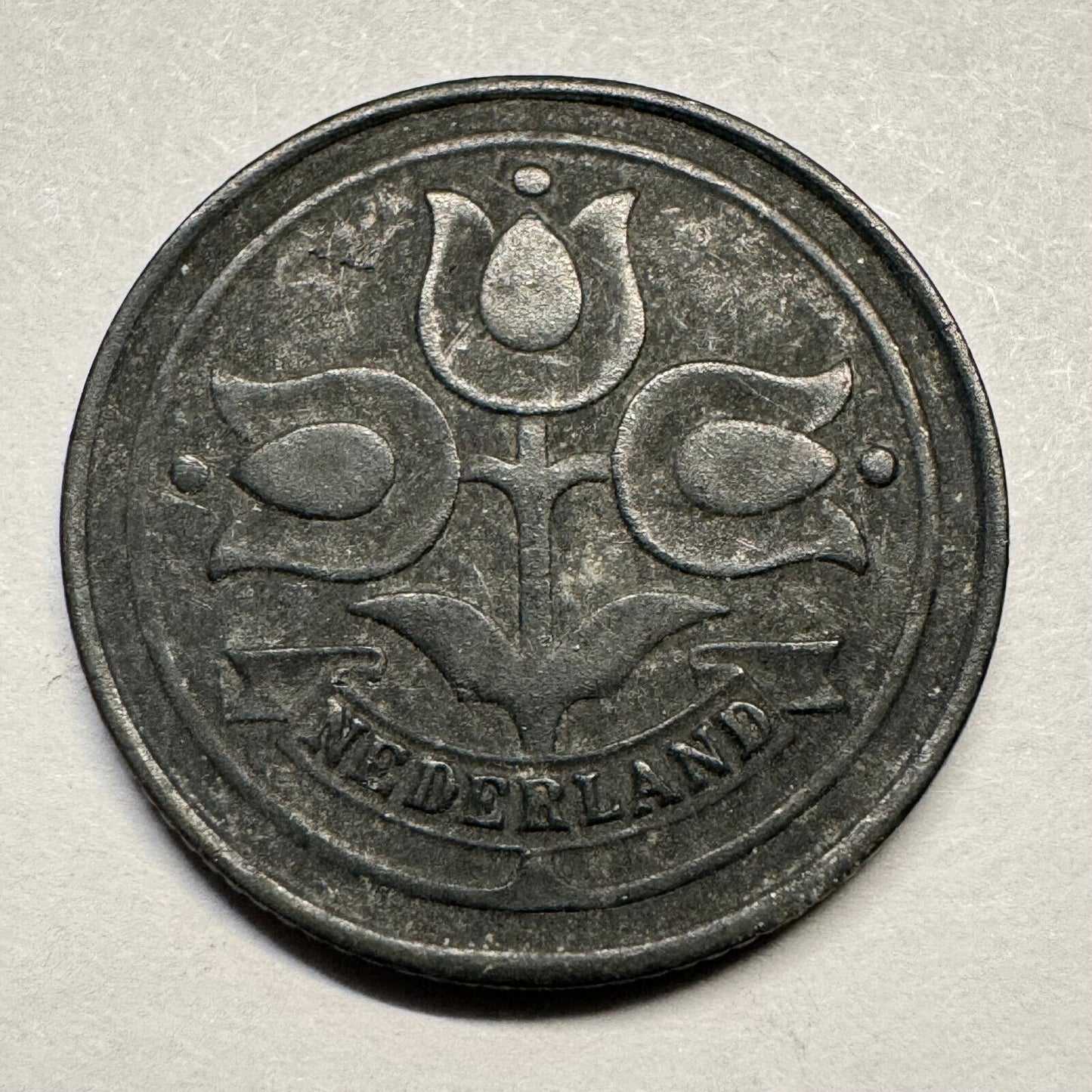 1943 Netherlands 10 Cents - Beautiful Coin - #A-090