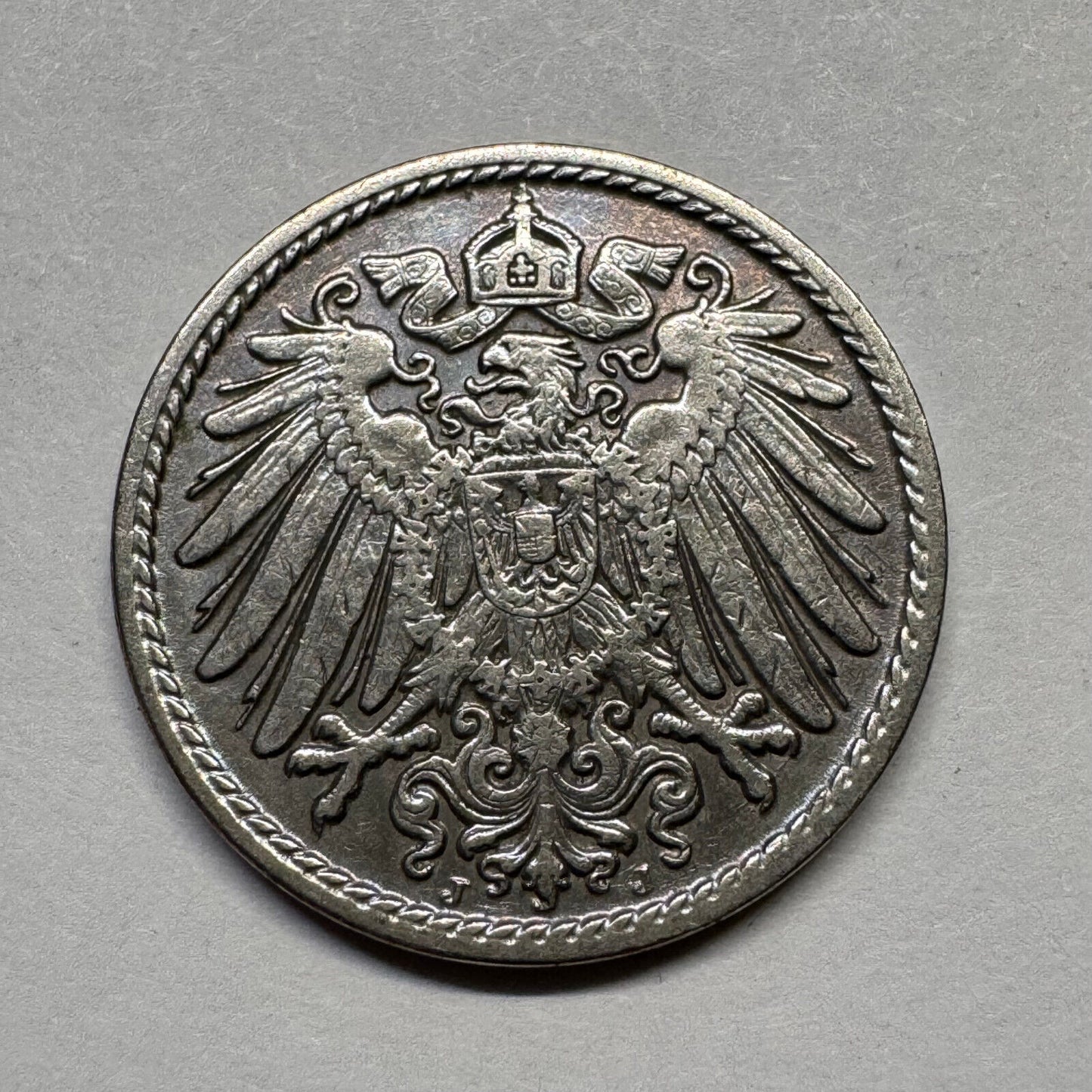 1914 Germany 5 Pfennig - Beautiful Coin - #B-019
