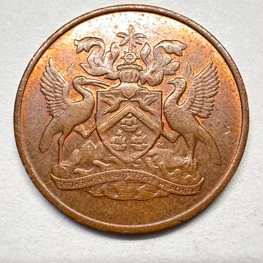 1973 Trinidad 1 Cent - Beautiful Coin - #A-019