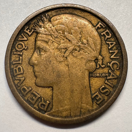 1932 France 1 Franc - Beautiful Coin - #A-065