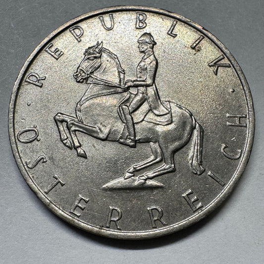 1972 Austria 5 Schilling - Beautiful Coin - #A-068