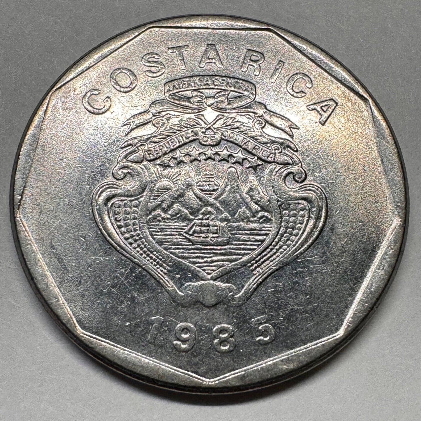 1985 Costa Rica 20 Colones - Beautiful Coin - #A-057
