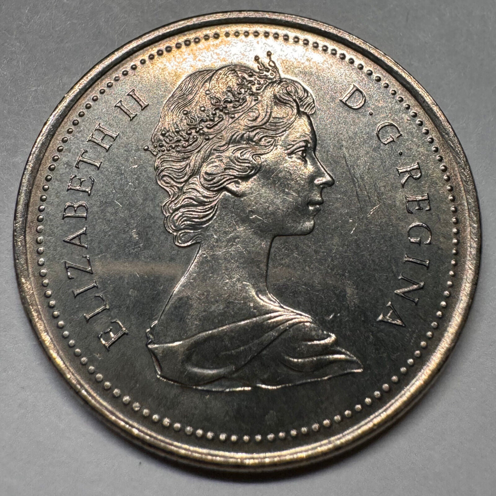 1973 Canada 25 Cents - Beautiful Coin - #A-046