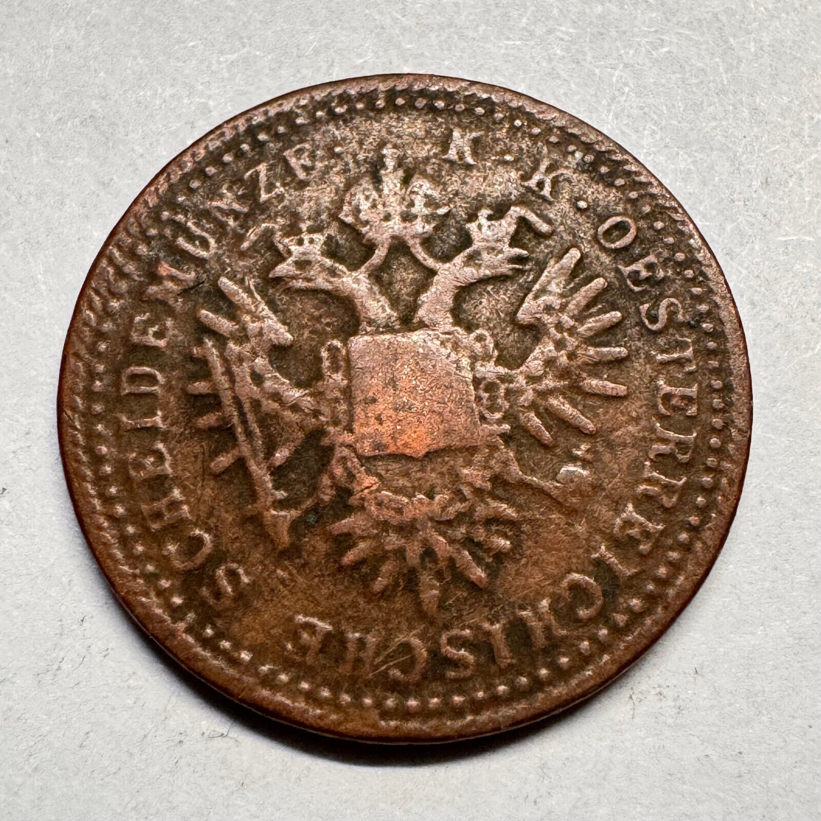 1851 Austria 1 Kreuzer - Beautiful Coin - #A-044