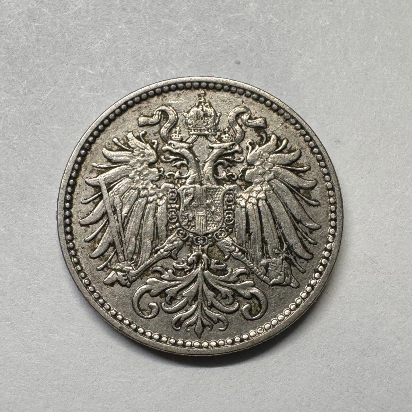 1895 Austria 10 Heller - Beautiful Coin - #B-009