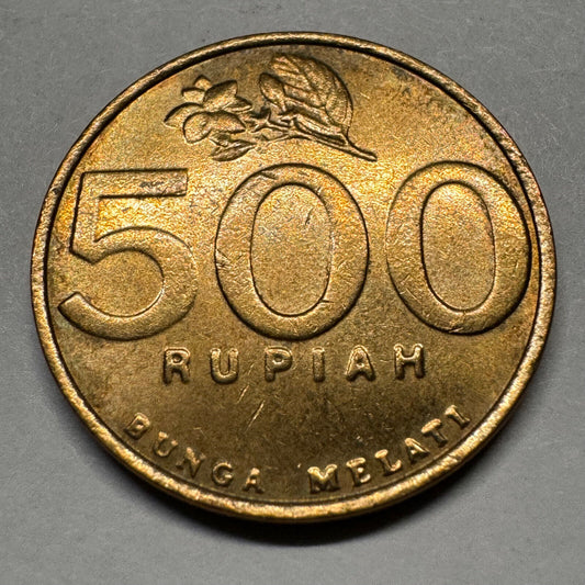 2003 Indonesia 500 Rupiah - Beautiful Coin - #A-014