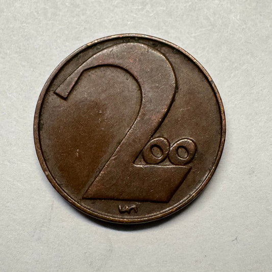 1924 Austria 200 Kronen - Beautiful Coin - #B-010