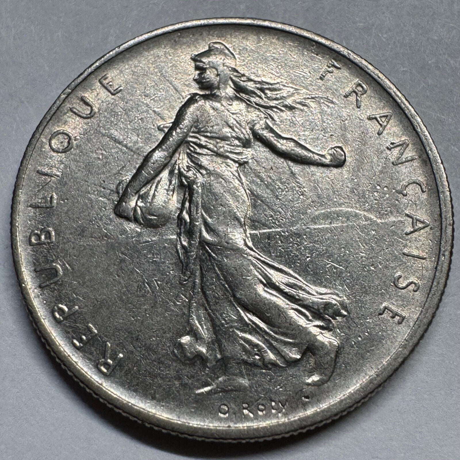 1960 France 1 Franc - Beautiful Coin - #A-072