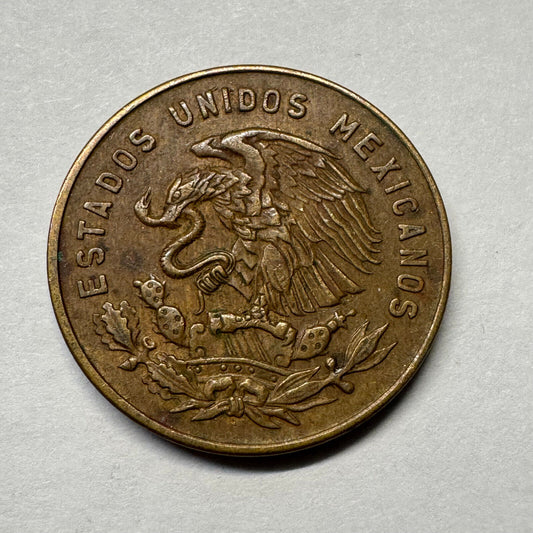 1957 Mexico 5 Centavos - Beautiful Coin - #B-037