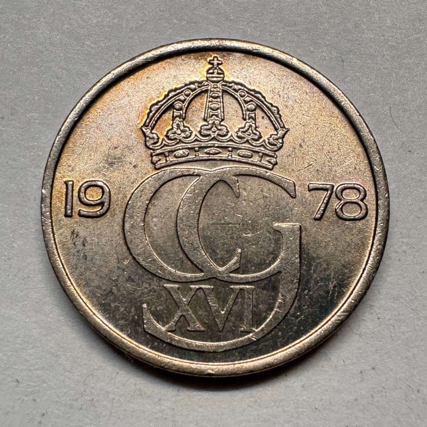 1978 Sweden 25 Ore - Beautiful Coin - #A-015