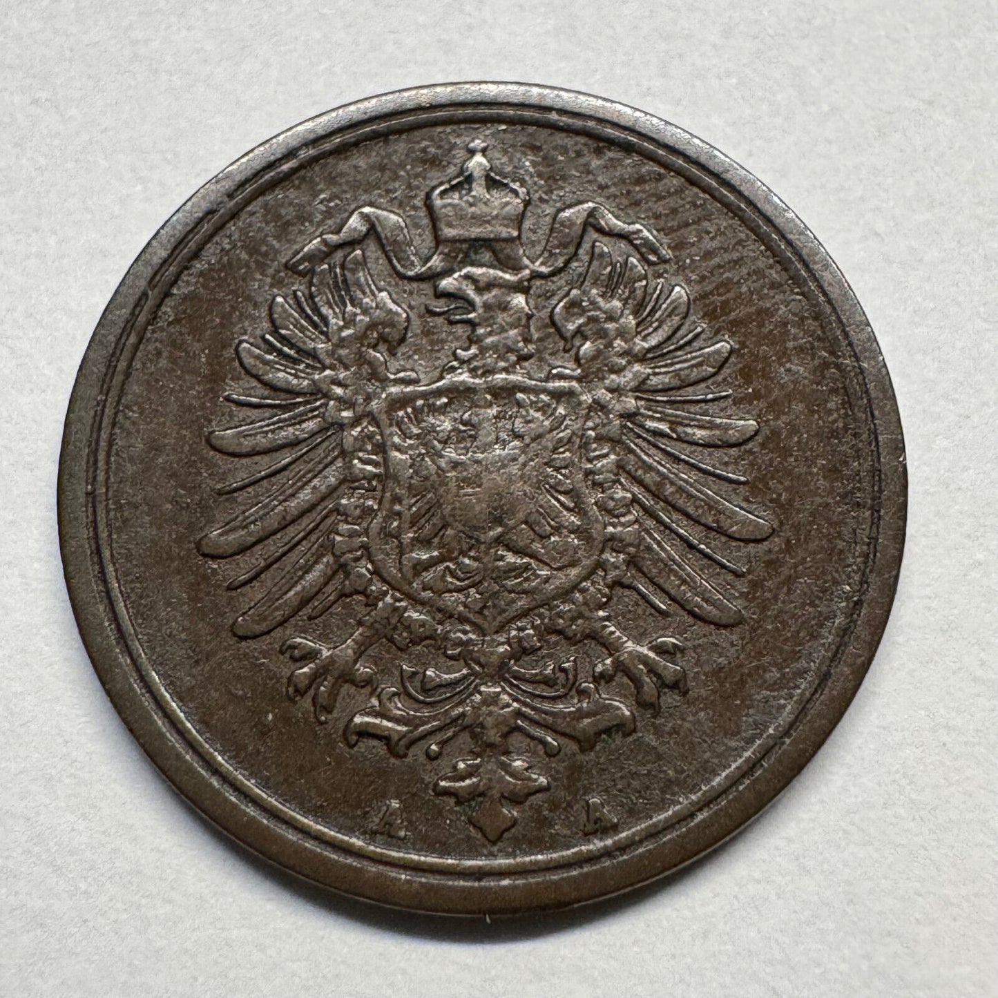 1875 Germany 1 Pfennig - Beautiful Coin - #B-052