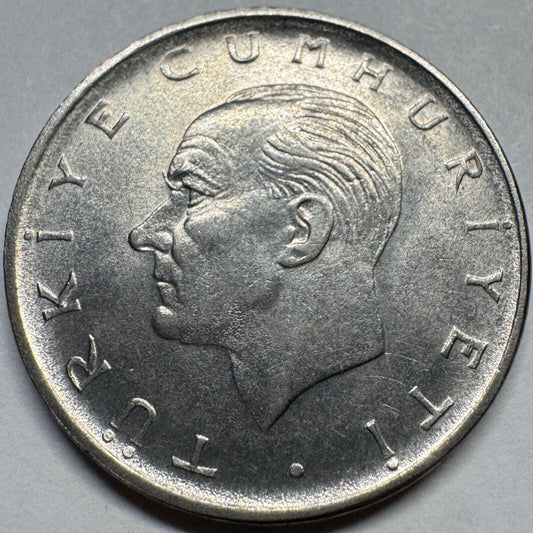 1971 Turkey 1 Lira - Beautiful Coin - #A-089