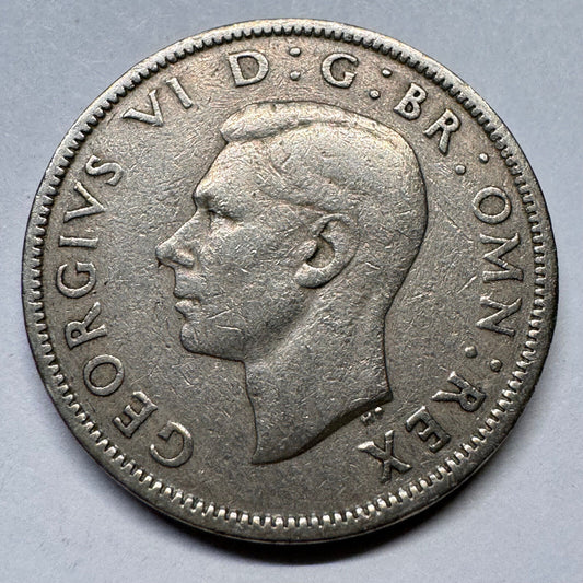 1948 UK 2 Shillings - Beautiful Coin - #A-035