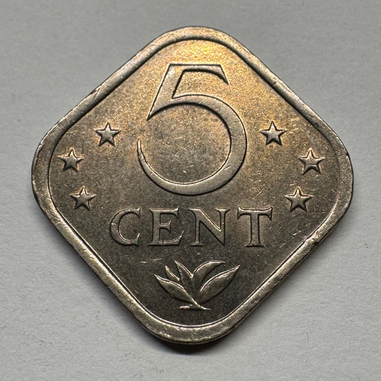 1978 Netherlands Antilles 5 Cents - Beautiful Coin - #B-059