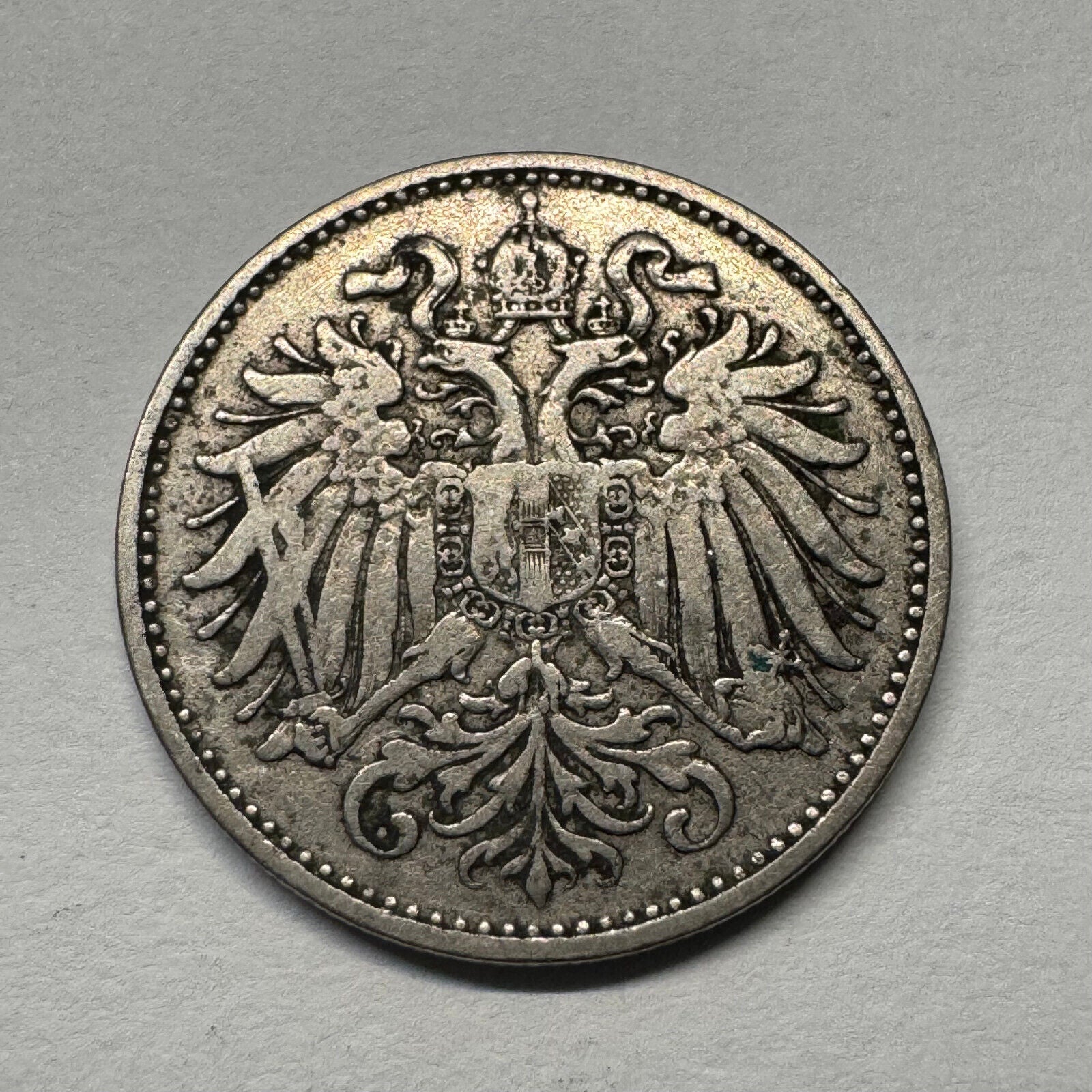 1894 Austria 10 Heller - Beautiful Coin - #B-042
