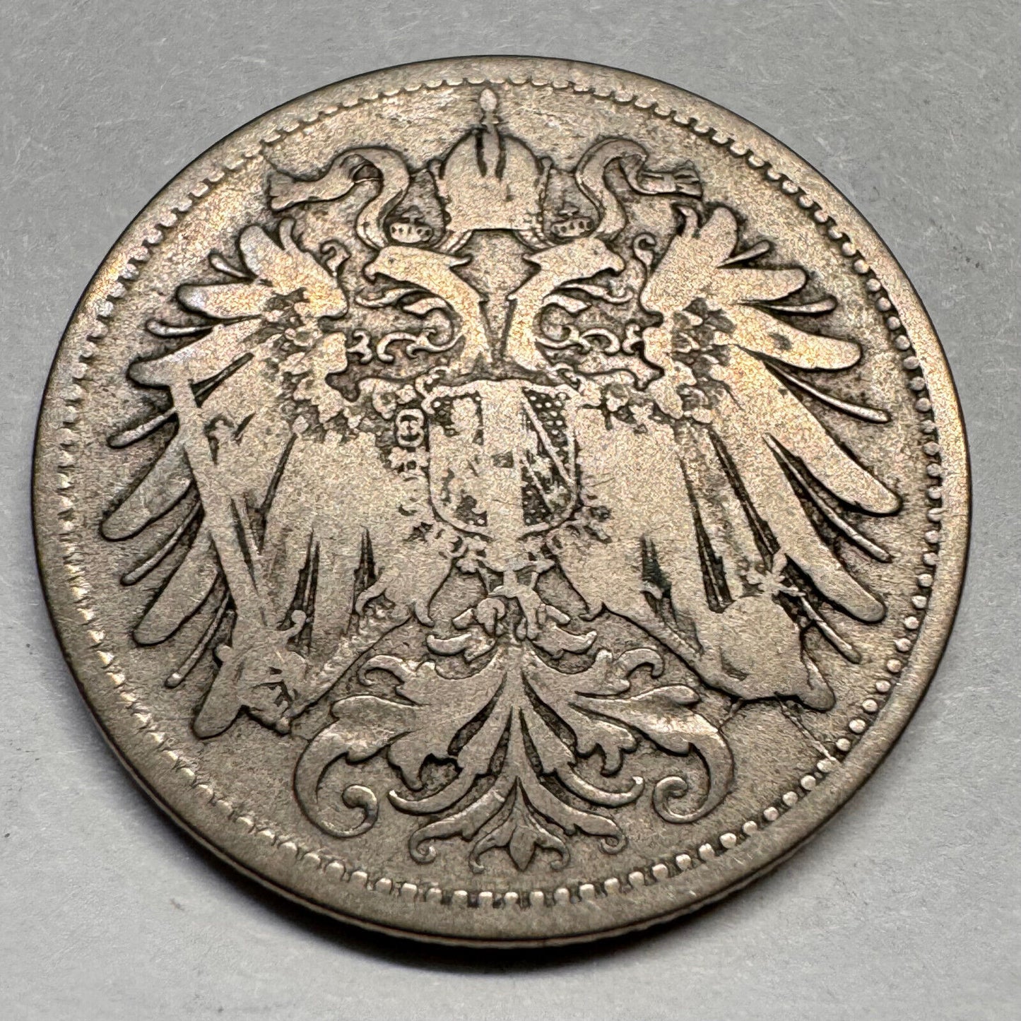 1893 Austria 20 Heller - Beautiful Coin - #A-037