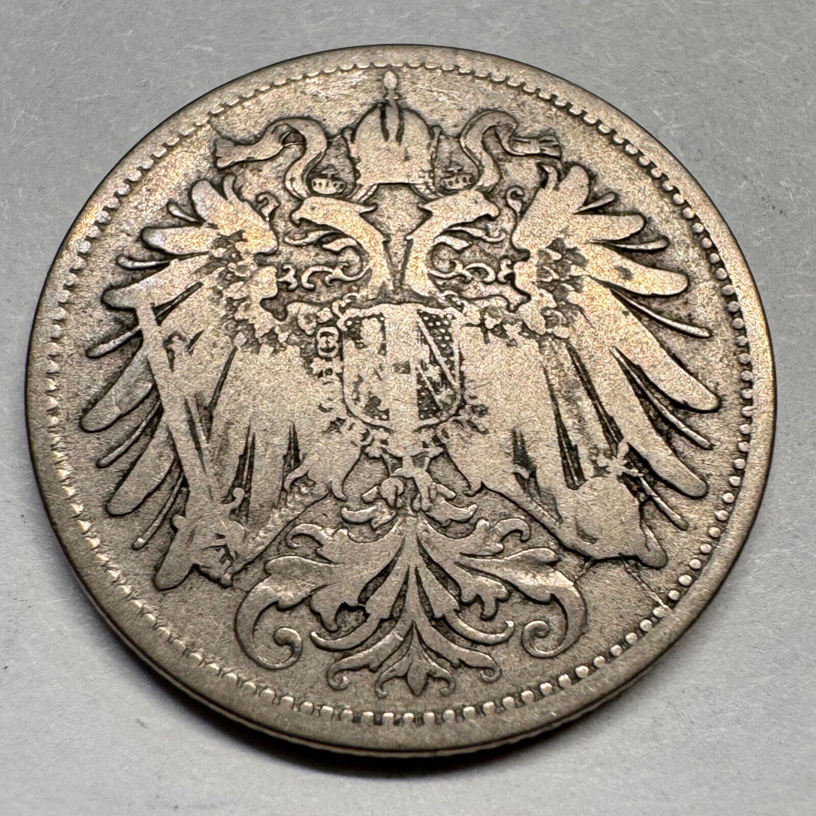 1893 Austria 20 Heller - Beautiful Coin - #A-037