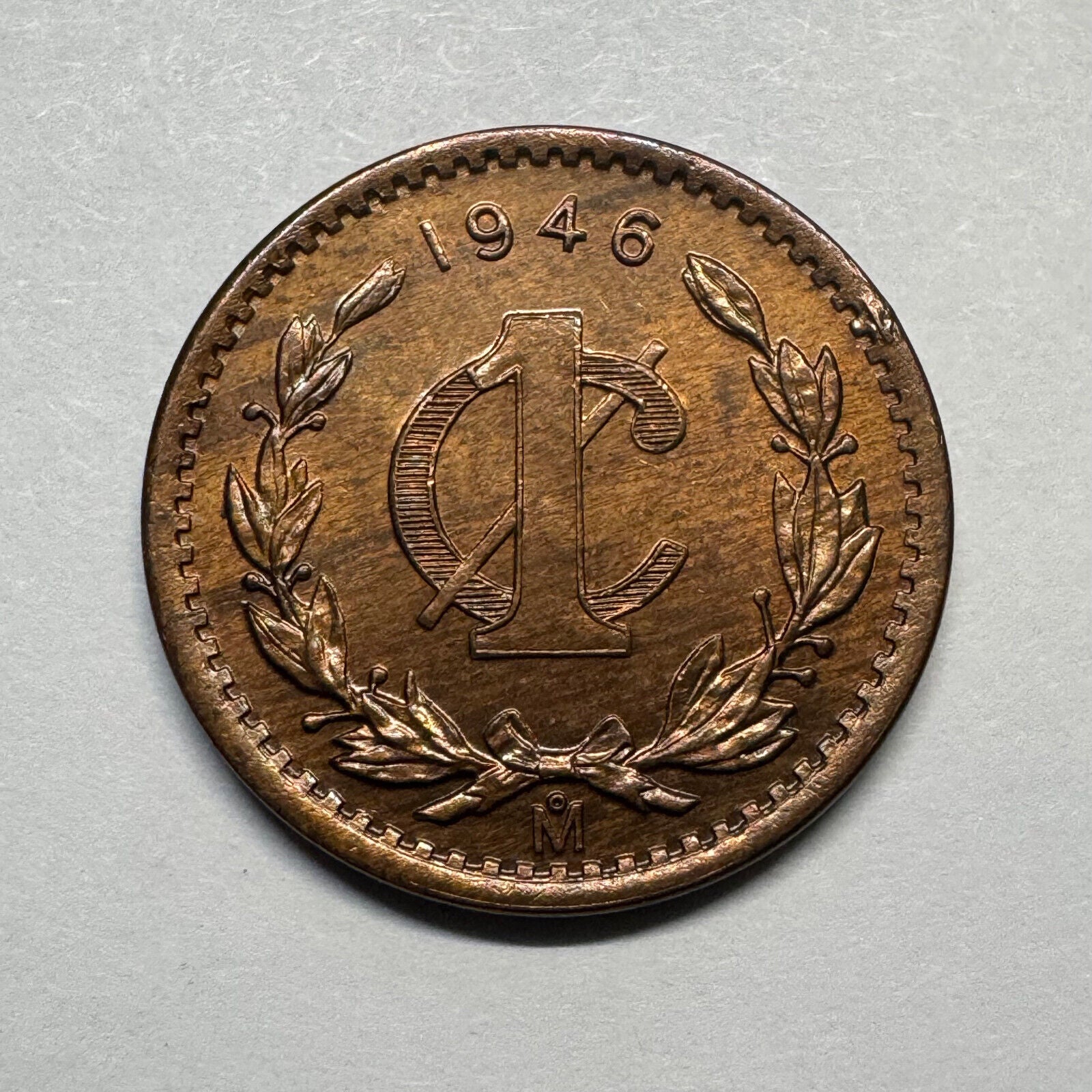 1946 Mexico 1 Centavo - Beautiful Coin - #B-025