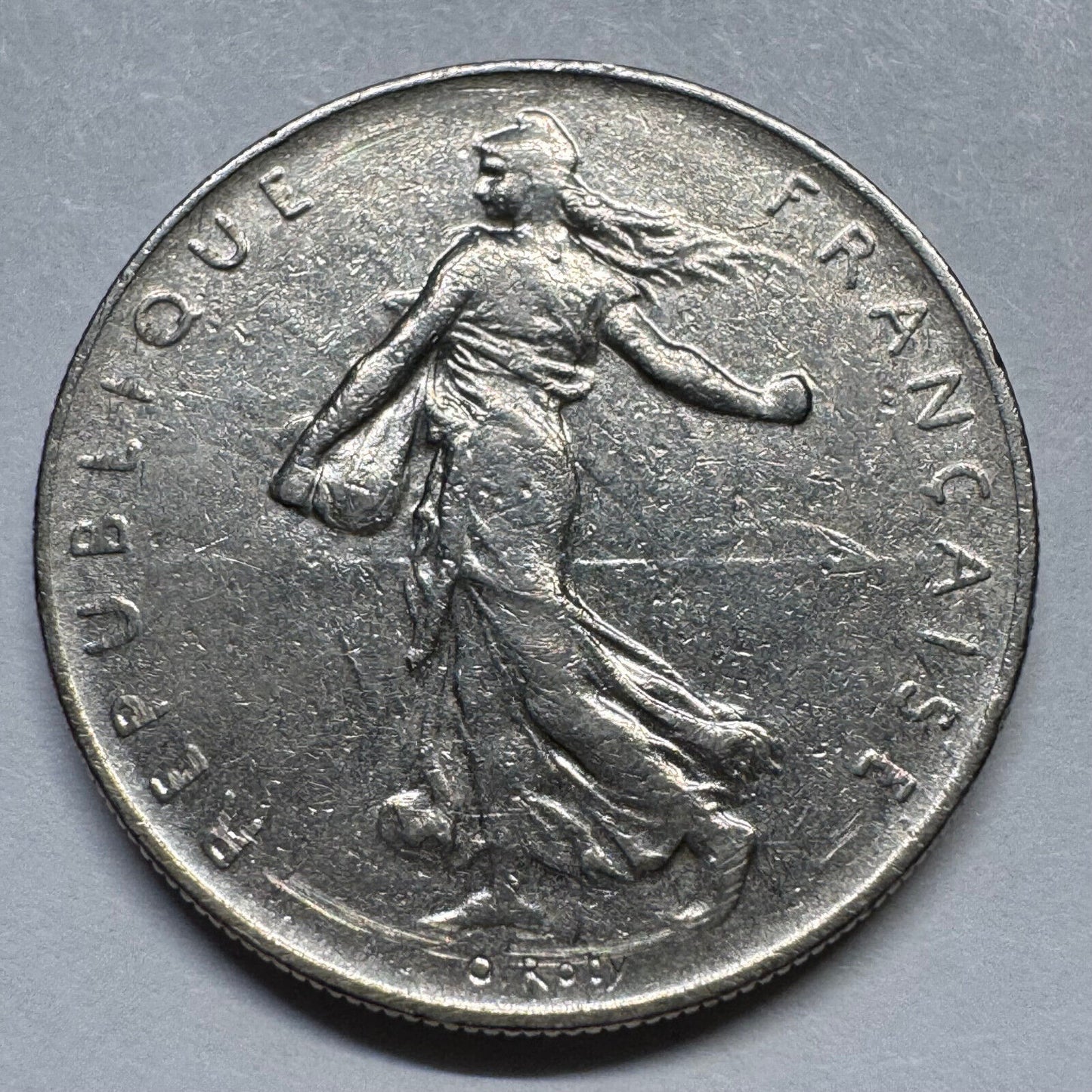 1960 France 1 Franc - Beautiful Coin - #A-078