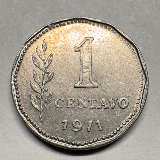 1971 Argentina 1 Centavo - Beautiful Coin - #A-025