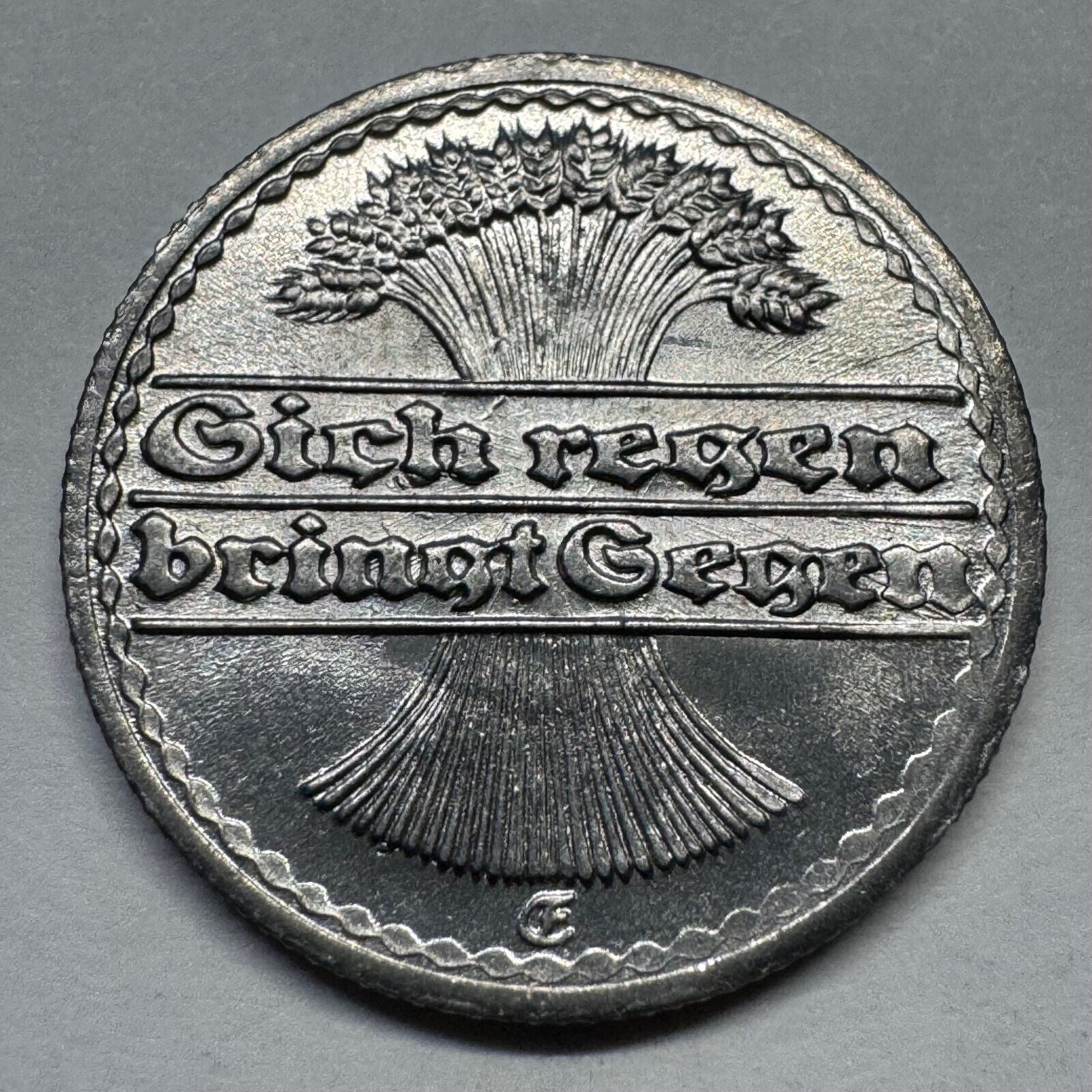 1922 Germany 50 Pfennig - Beautiful Coin - #A-094