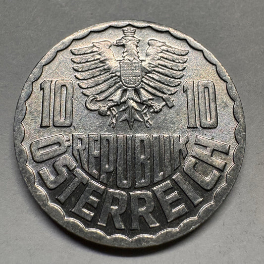 1978 Austria 10 Groschen - Beautiful Coin - #A-066