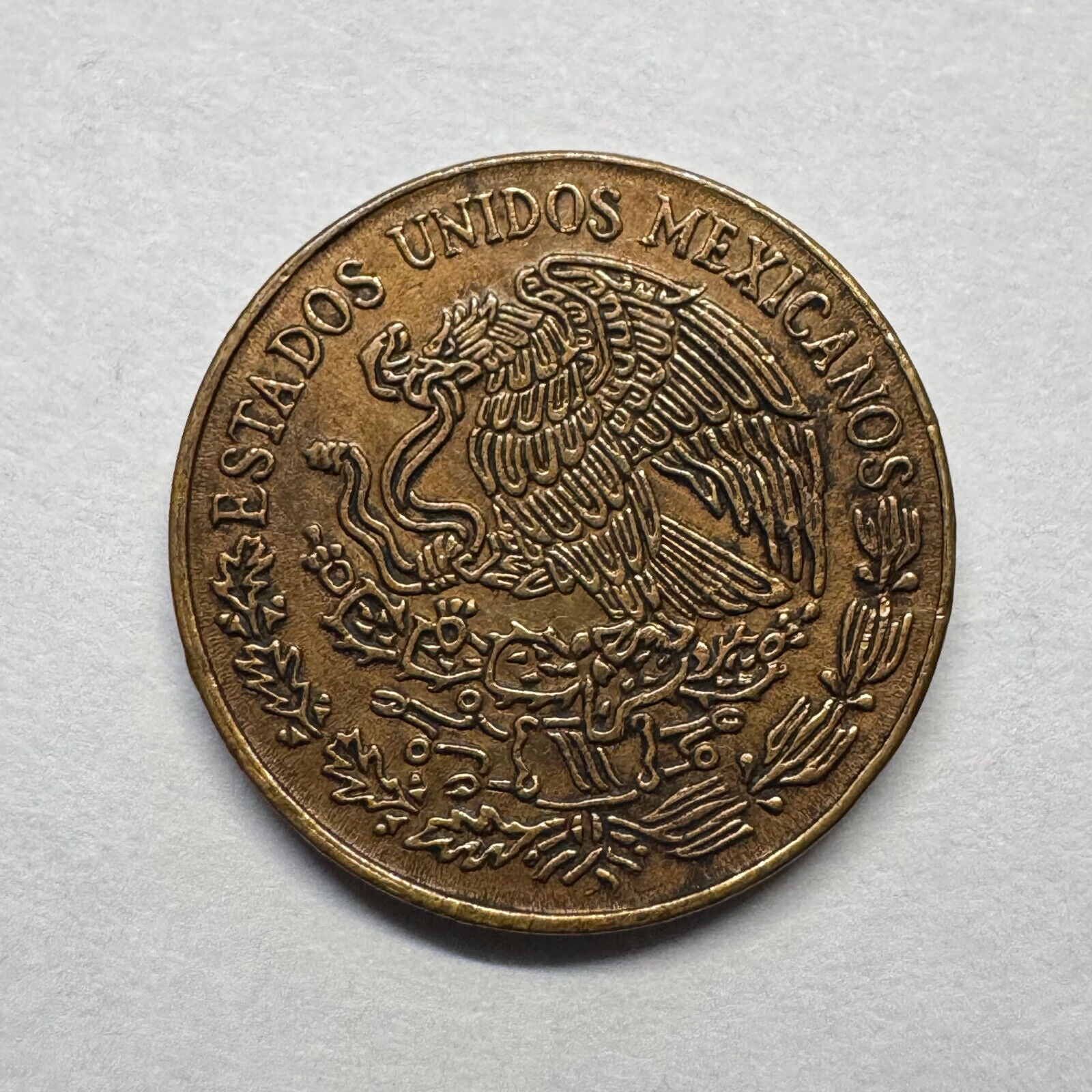 1970 Mexico 5 Centavos - Beautiful Coin - #B-015