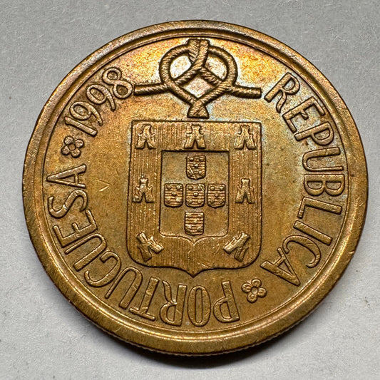 1998 Portugal 10 Escudos - Beautiful Coin - #A-029