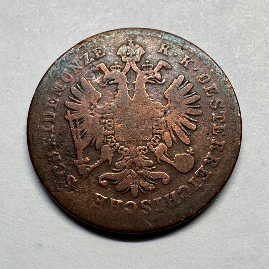 1858 Austria 1 Kreuzer - Beautiful Coin - #B-021