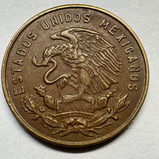 1969 Mexico 5 Centavos - Beautiful Coin - #A-075
