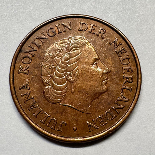 1969 Netherlands 5 Cents - Beautiful Coin - #B-027