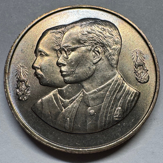 1992 Thailand 2 Baht - Beautiful Coin - #A-088