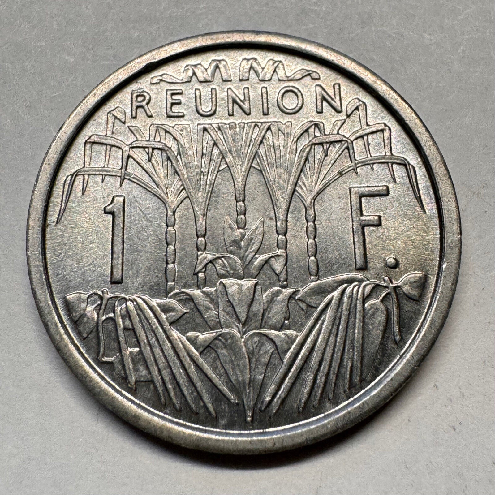 1948 Réunion 1 Franc - France Reunion Island - Beautiful Coin - #A-035