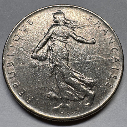 1960 France 1 Franc - Beautiful Coin - #A-067